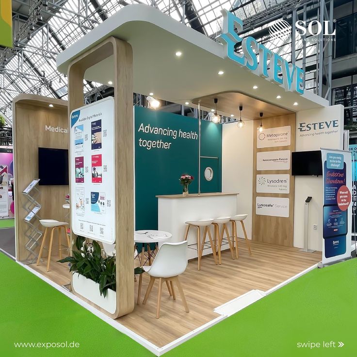 ESTEVE Medical Exhibition Booth Design